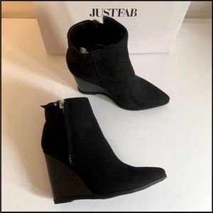 Size 7 Just Fab Shoe Boots Narrow
